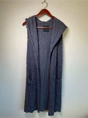 Johnny Was BIYA Long Hooded Vest